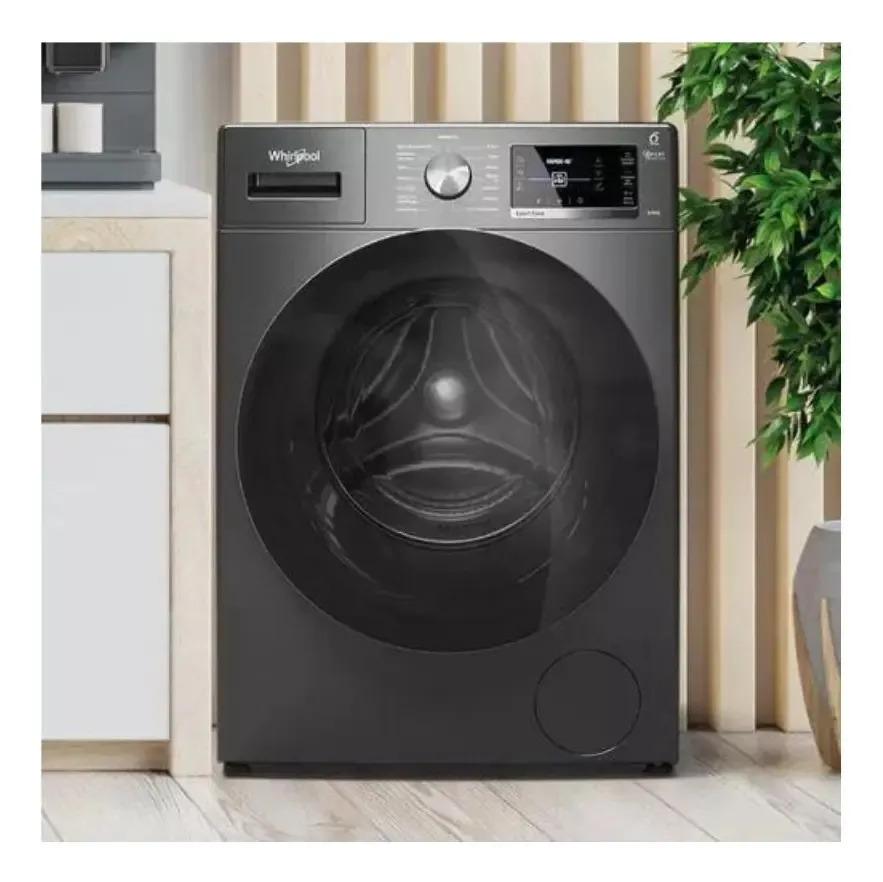 Lavarropas Whirlpool Inverter 9.5kg Frontal Titanio Gris