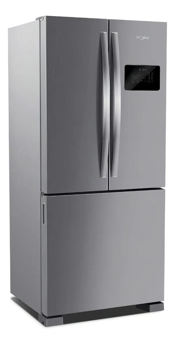 Heladera Whirlpool No Frost 554l Wro85bk Inoxidable