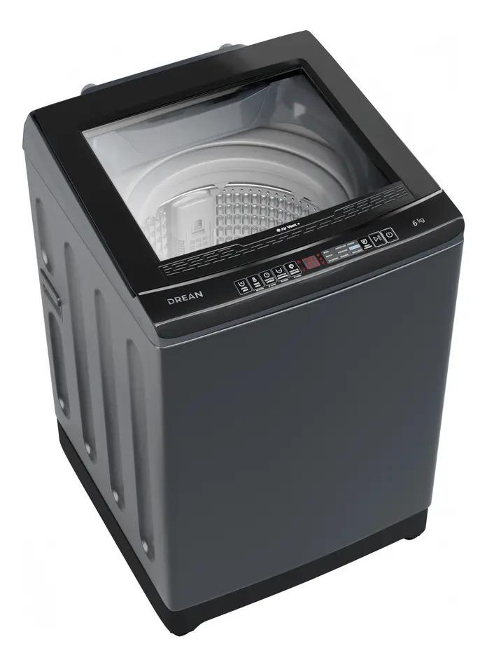 Lavarropas Carga Superior 6 Kg Gris Drean Lpdr0665iLG