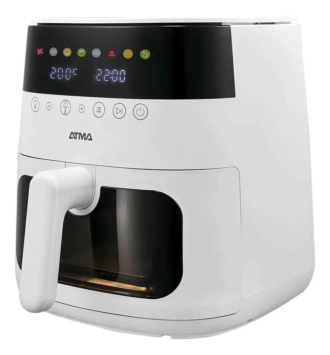 Freidora De Aire Atma Fr248AWP 1750w 8 Litros Y Control Táctil Blanco