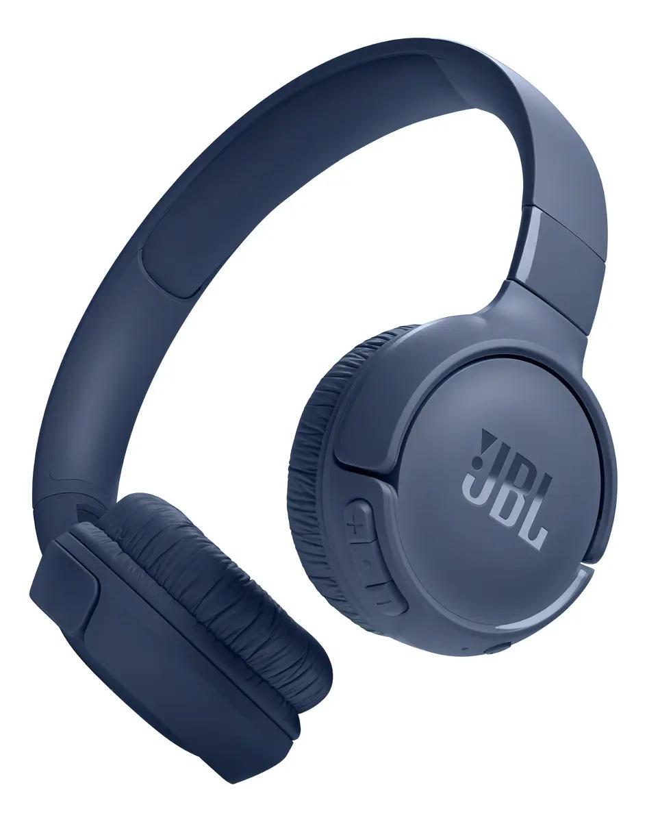 Auriculares Inalámbricos JBL Tune 520BT Over-Ear Azules con Bluetooth