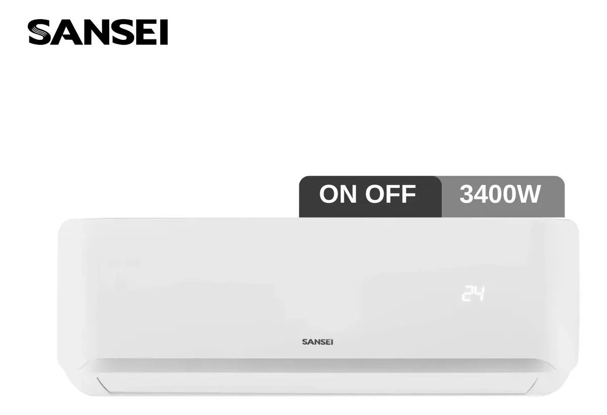 Aire Acondicionado Sansei Split Frío Calor 2924 Frigorías / 3400 Watts