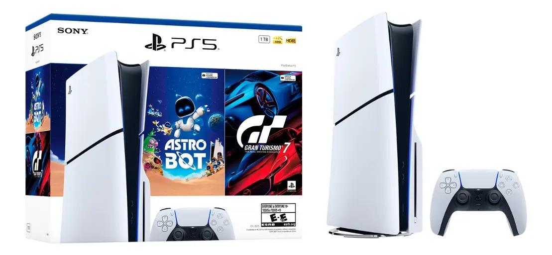 Consola PlayStation Playstation 5 PlayStation 5 Standard Slim PS5 CFI-2000 1GB Standard color blanco 2024