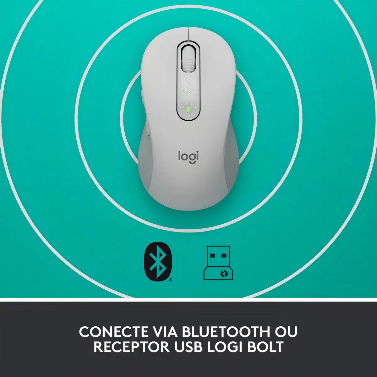 Logitech Signature M650 L en blanco