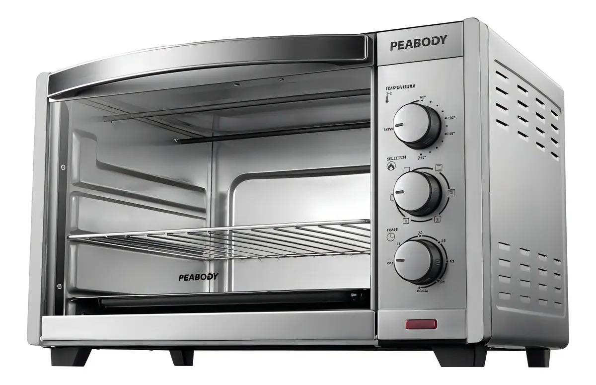 Horno Eléctrico Convector Peabody Pe-he55s 54 L 2200 W Silver