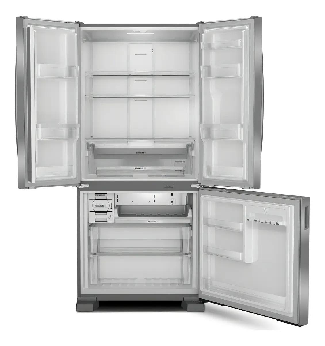 Heladera Whirlpool No Frost 554l Wro85bk Inoxidable