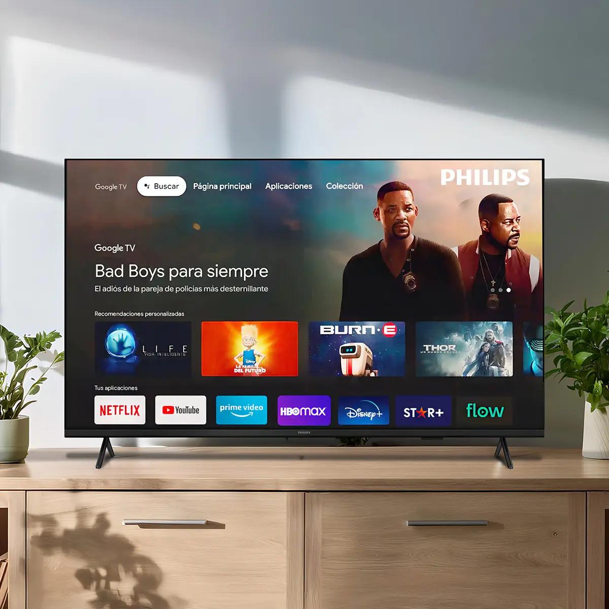 Smart Tv Philips Uhd Google 50'' 4K
