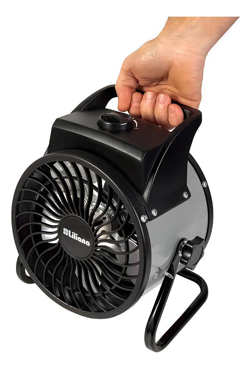 Liliana Vthd10 Ventilador Turbo 10 Diseño Turbina Gris 25 Cm 5