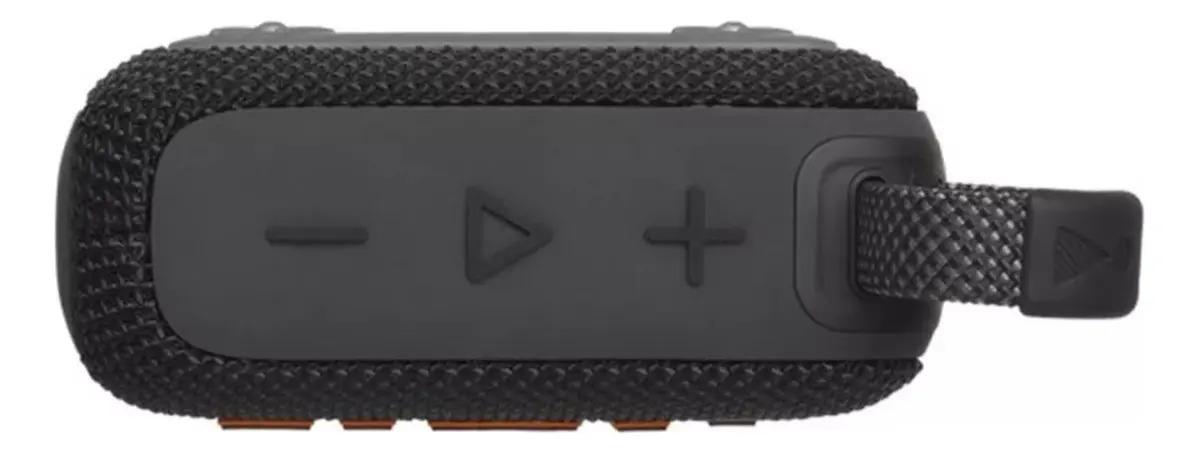 Parlante JBL Go JBL GO 4 GO4 portátil con bluetooth waterproof negro