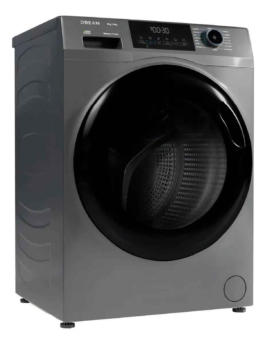 Lavasecarropas Ecoinverter 8 Kg Gris Drean Lscdr0805sg0
