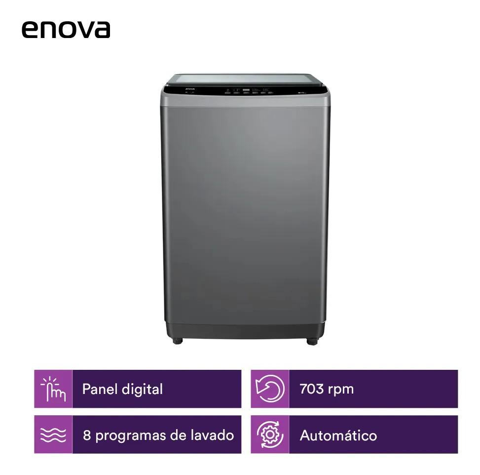 Lavarropas Carga Superior 8 Kg Gris