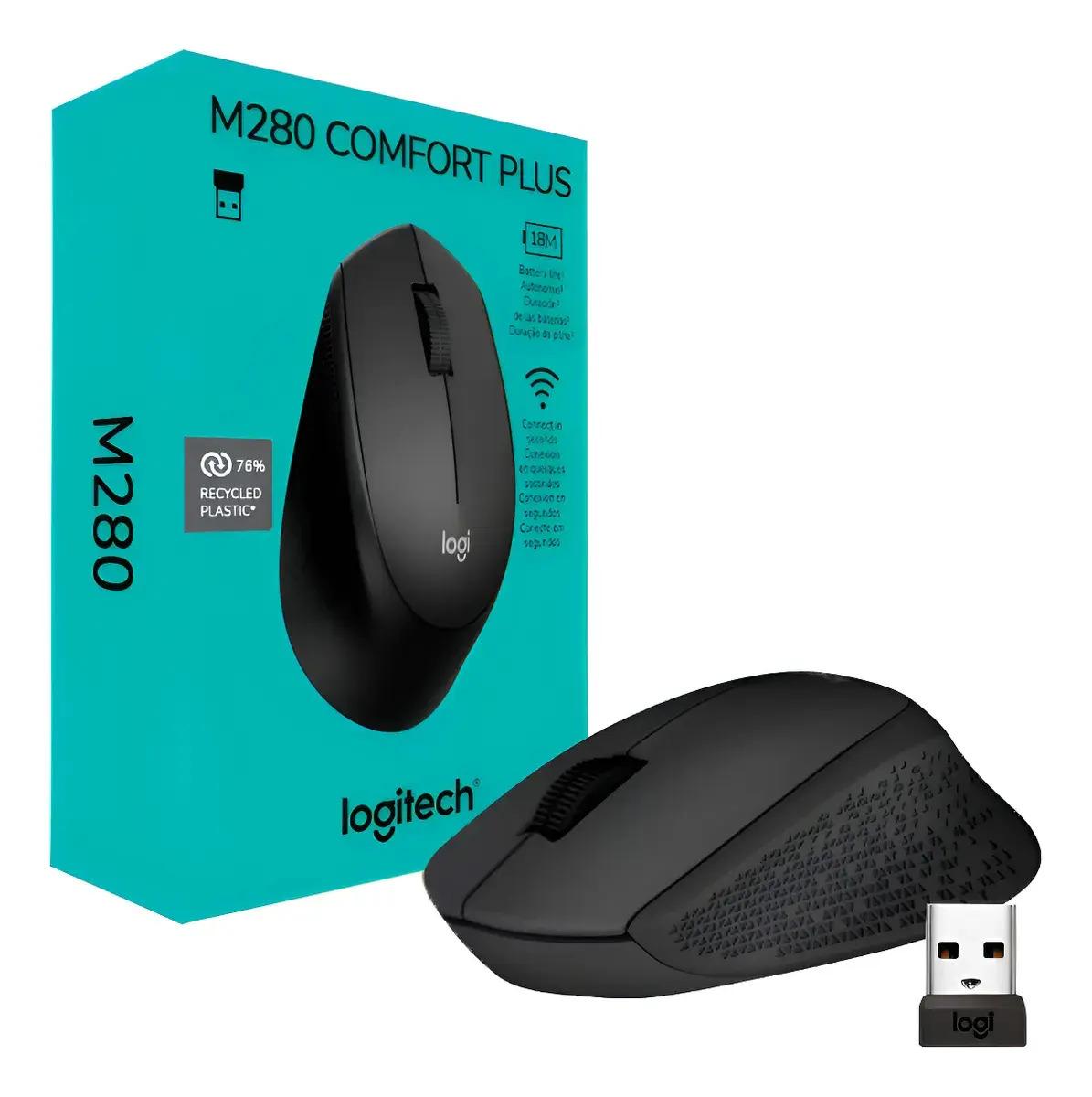 Mouse Logitech M280 negro