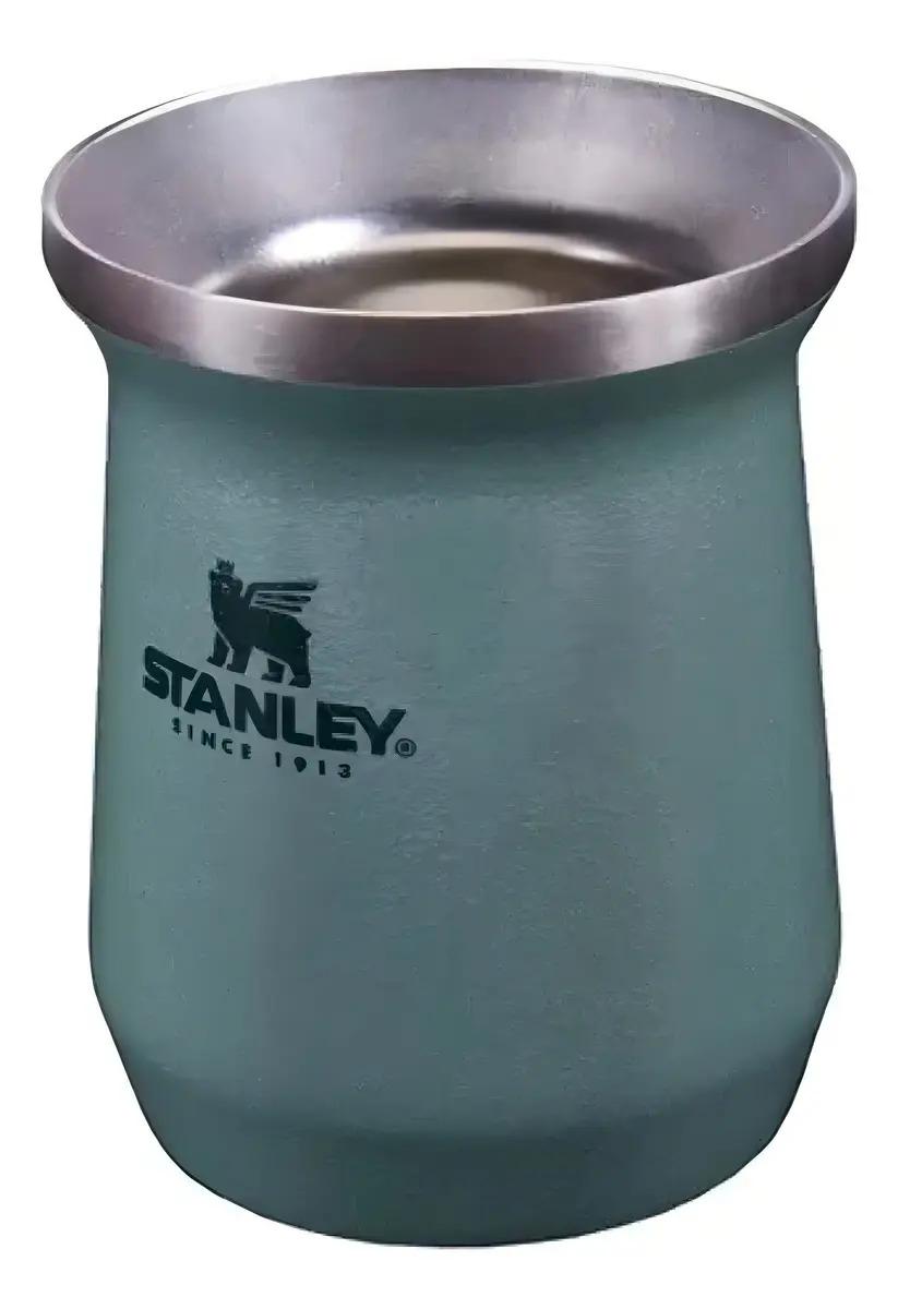 Mate Stanley Classic acero color verde