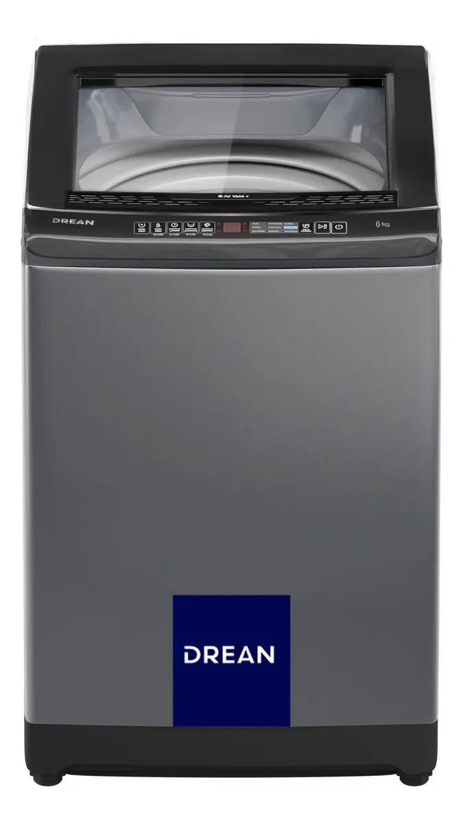 Lavarropas Carga Superior 6 Kg Gris Drean Lpdr0665iLG