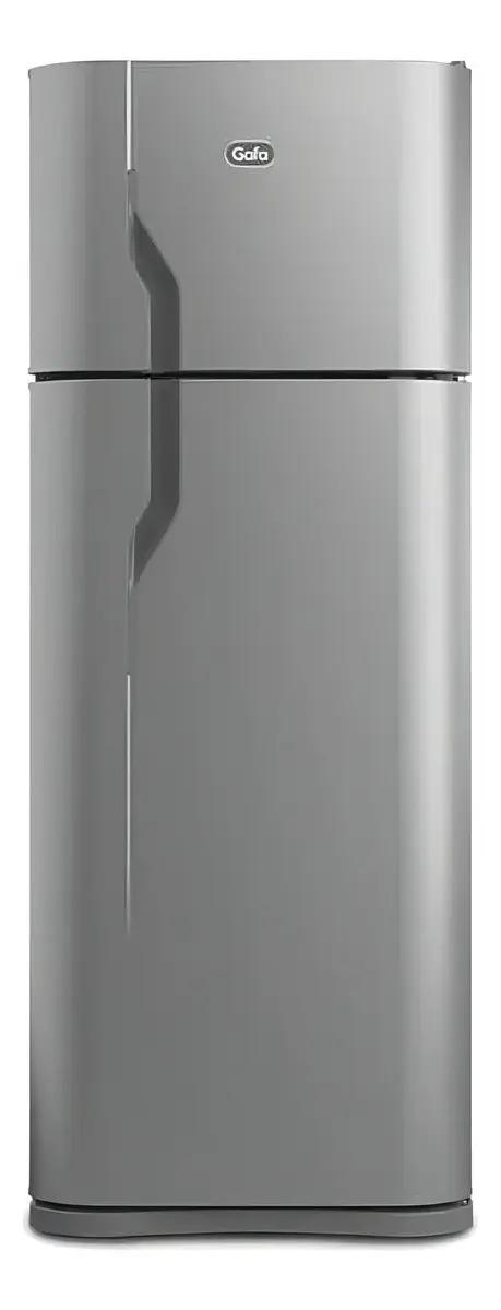 Heladera Con Freezer Gafa Litros Plata