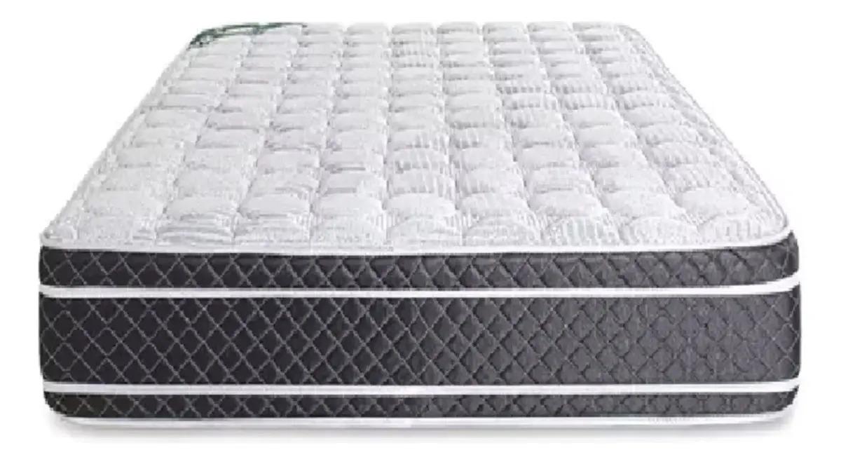 Colchon Cannon Renovation Pillow Top Queen 160x200 Espuma Gris