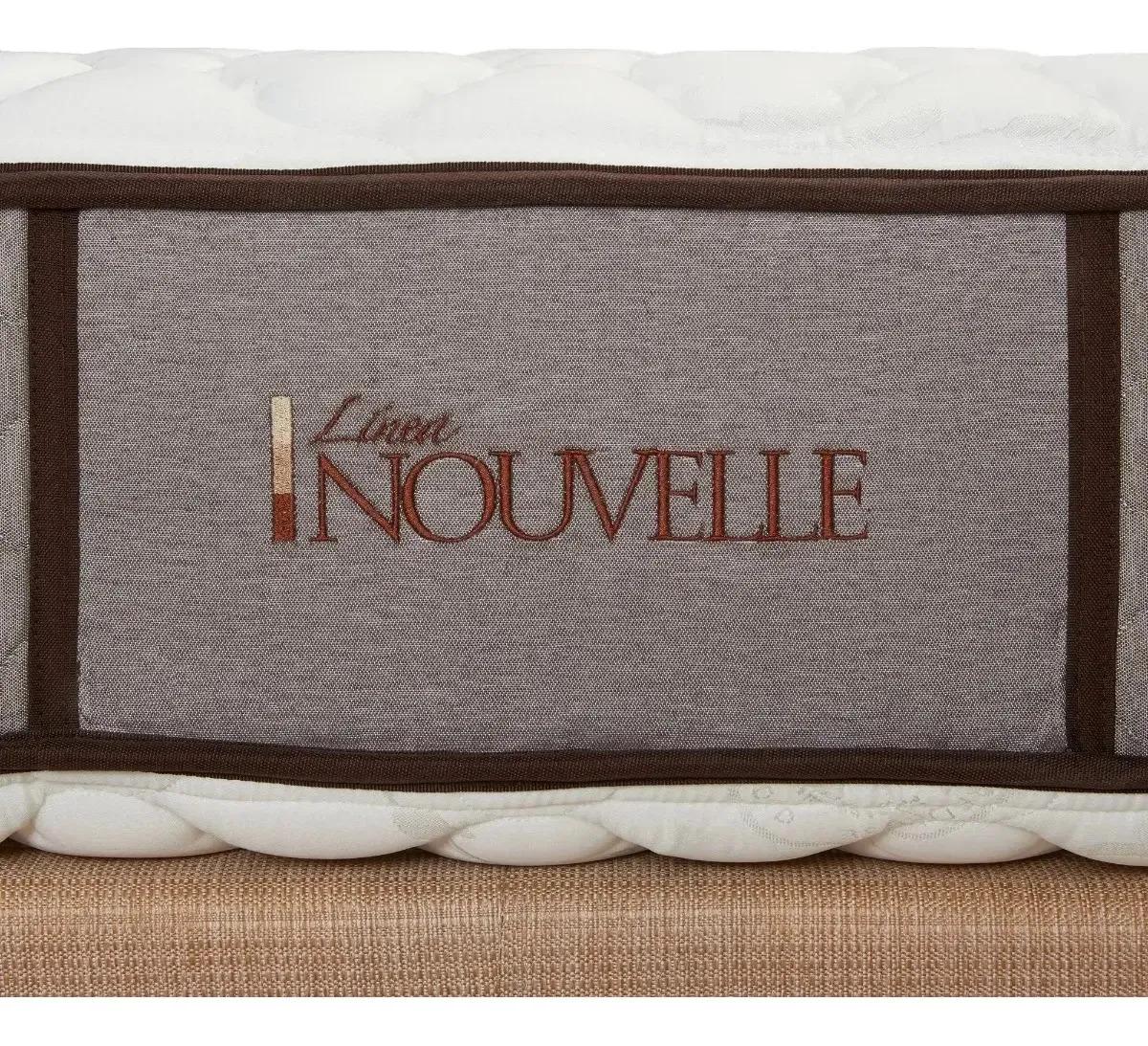Colchon 2 Plazas La Cardeuse Nouvelle 140x190 Resortes Gris