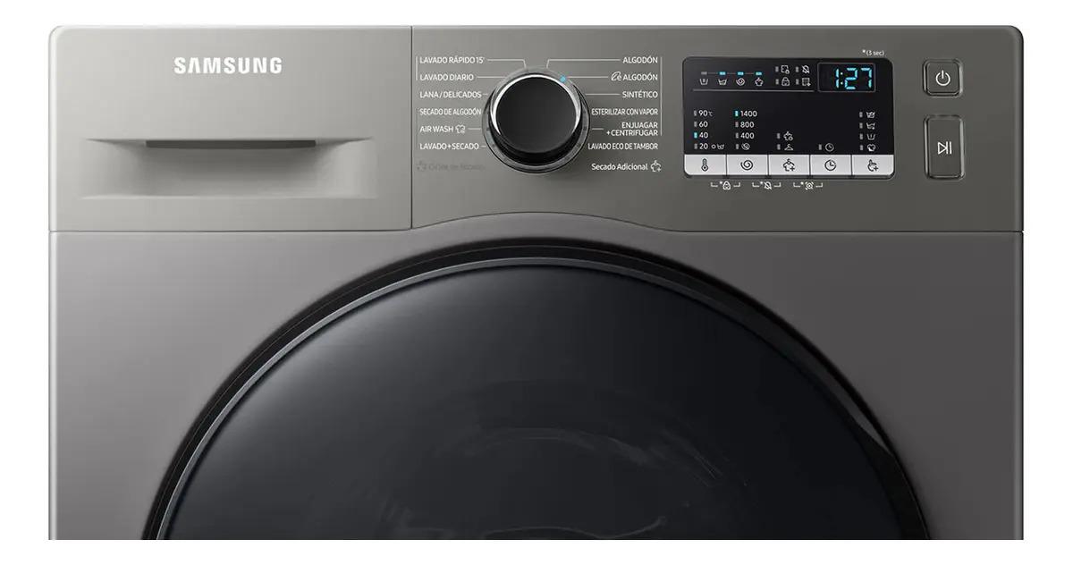 Lavasecarropas Samsung 9,5kg con Ecobubble SAWD95A4453BXUBG Gris