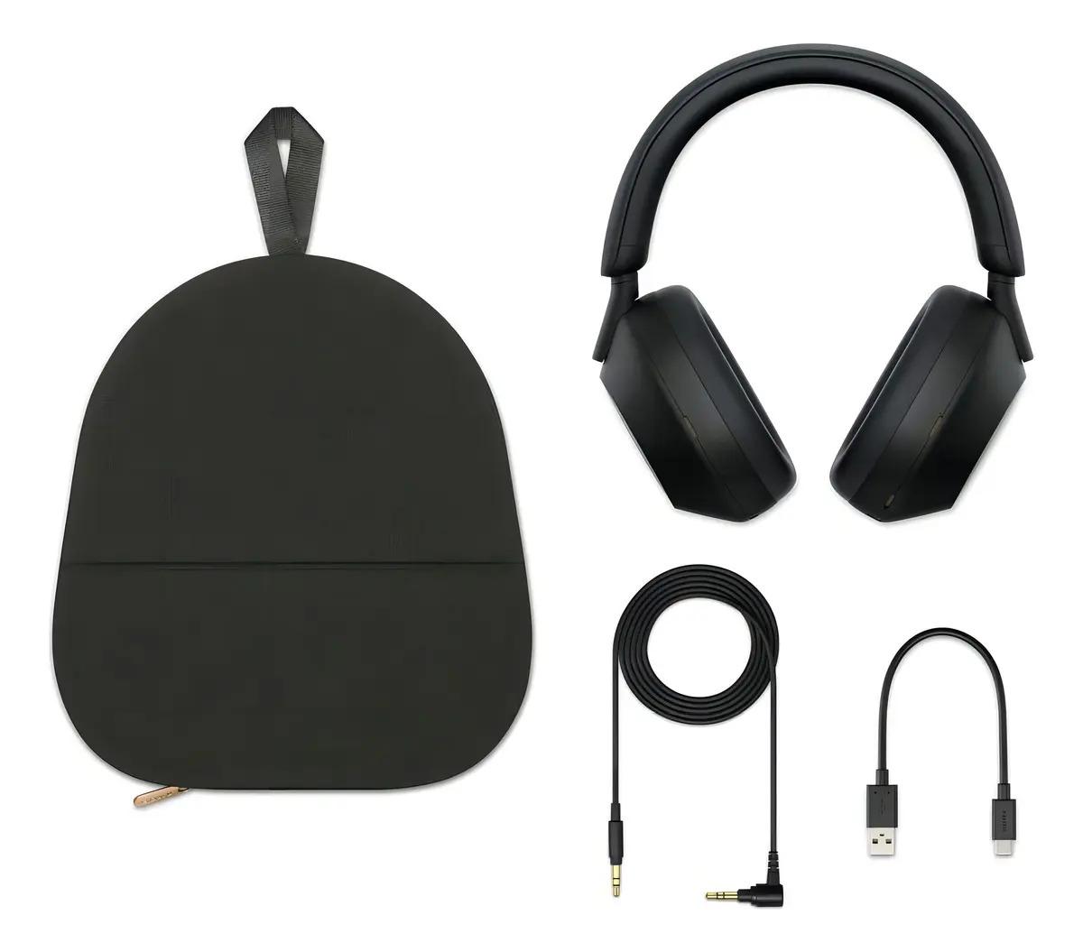 Auriculares Bluetooth Sony Wh-1000xm5 Negros Color Negro