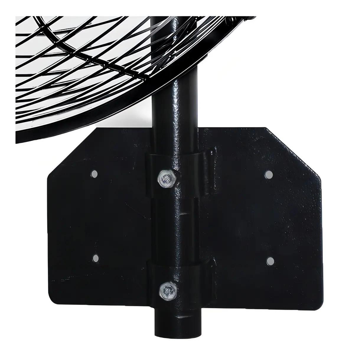 Ventilador Pared Industrial 32 Liliana Vwi32 Estructura Negro Aspas Plata