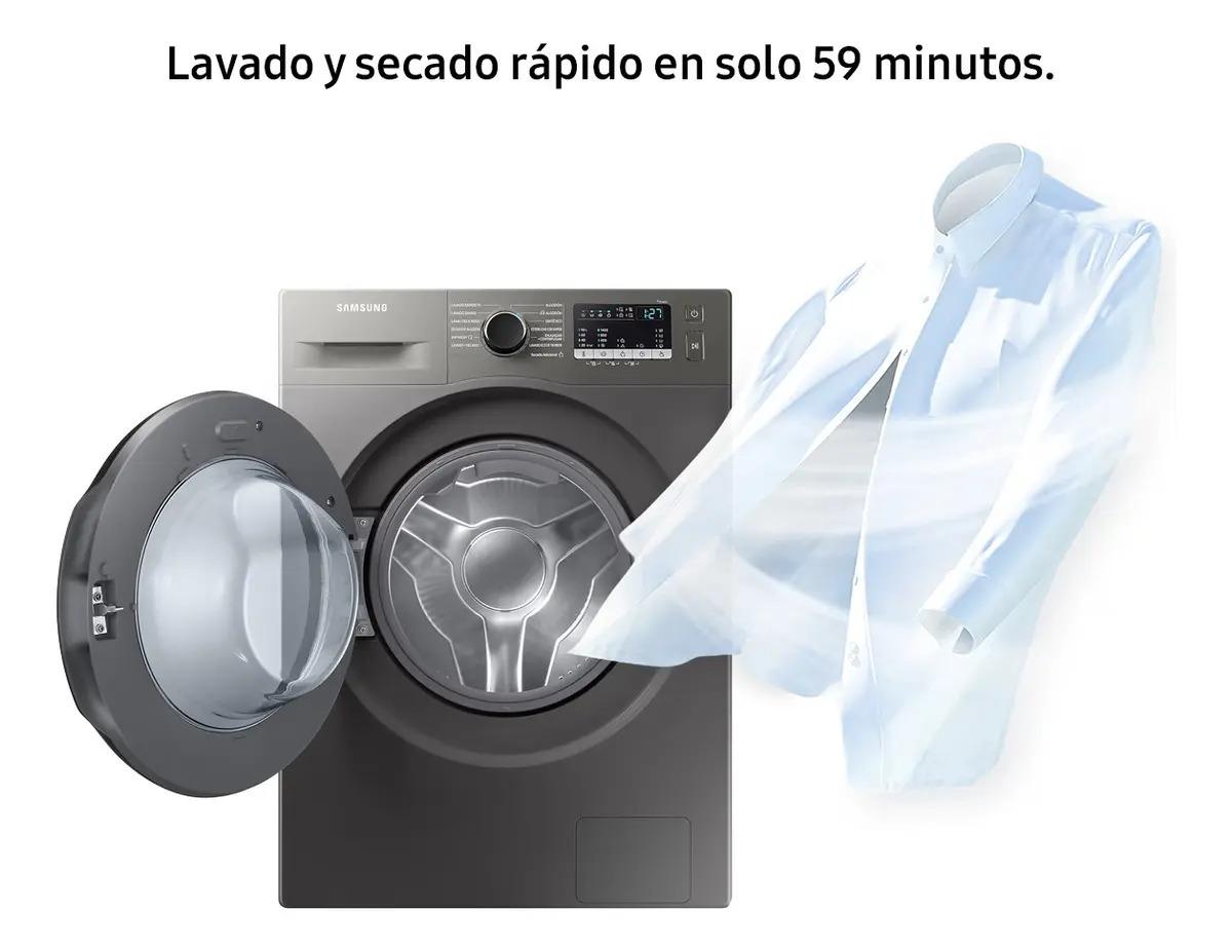 Lavasecarropas Samsung 9,5kg con Ecobubble SAWD95A4453BXUBG Gris