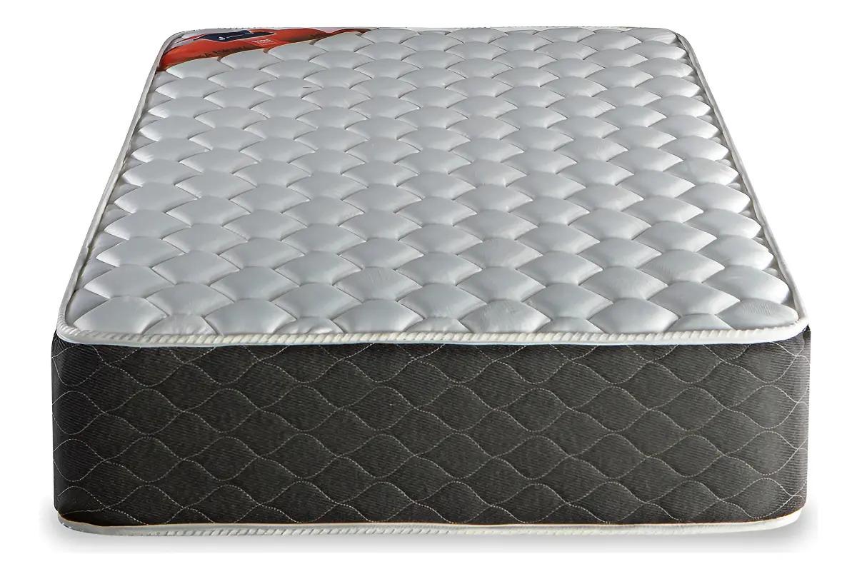 Colchon Piero 1 Plaza Resortes 80x190 Color Negro