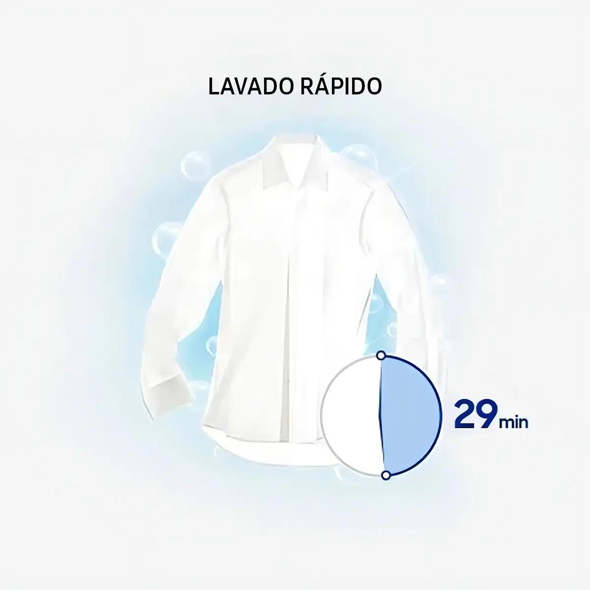 Lavarropas Automático Samsung WW65M0NHWU Carga Frontal Blanco 6.5 kg