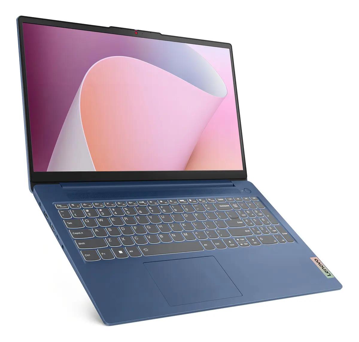 Notebook Lenovo Ideapad Slim 3 15,6 Ryzen 3 8gb ram 256gb Ssd Windows 11 Home Color Azul
