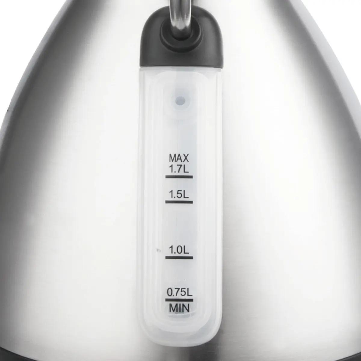 Pava Eléctrica Vintage Peabody Pe-kv8215s Indicador De Temp. Silver