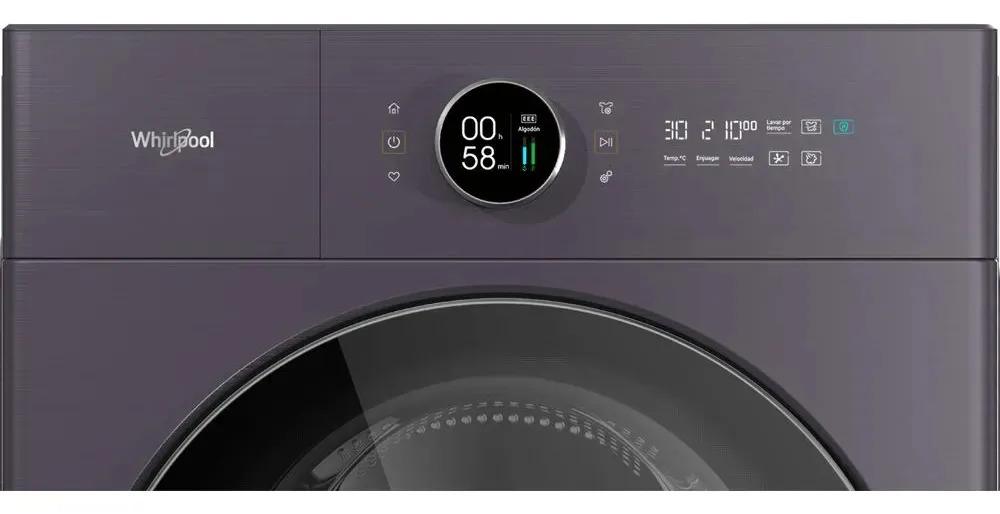 Lavarropas Whirlpool Carga Frontal 11 Kg Inverter Violeta Oscuro