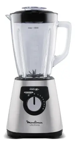 Licuadora Moulinex Ultraforce 1400W Jarra de Vidrio 1.8L