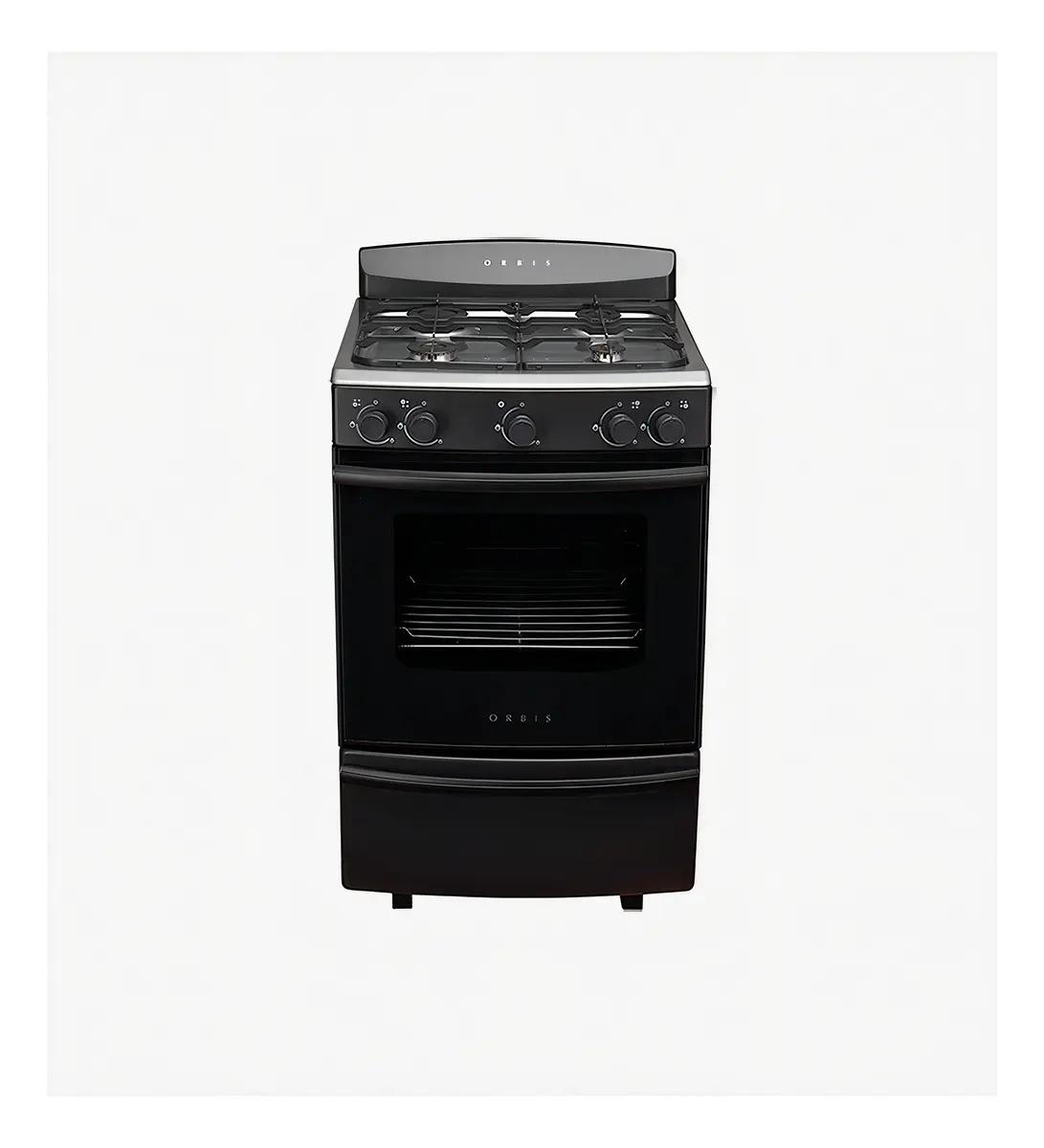 Cocina Orbis 938gp4 Acero Inox Grafito Multigas 55cm