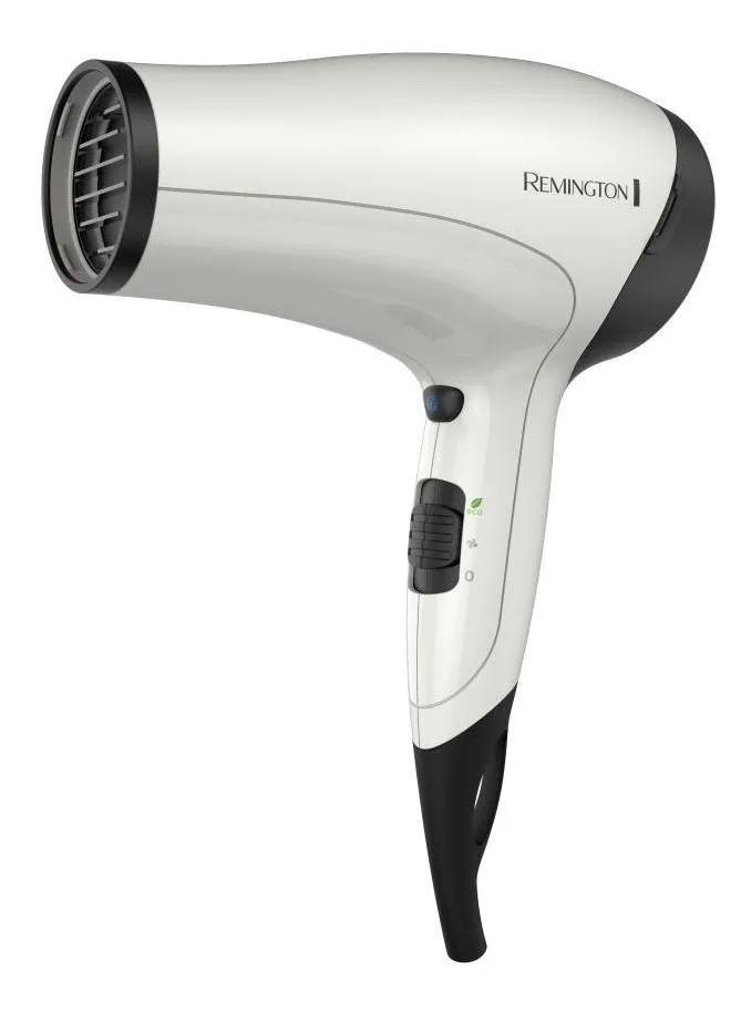 Secador De Pelo Remington D3015 2000w Cerámica Iones Color Blanco