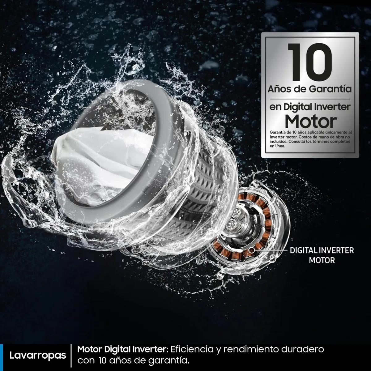 Lavasecarropas Samsung 9,5kg con Ecobubble SAWD95A4453BXUBG Gris