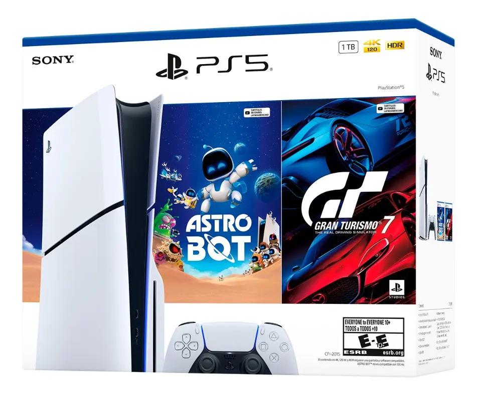 Consola PlayStation Playstation 5 PlayStation 5 Standard Slim PS5 CFI-2000 1GB Standard color blanco 2024