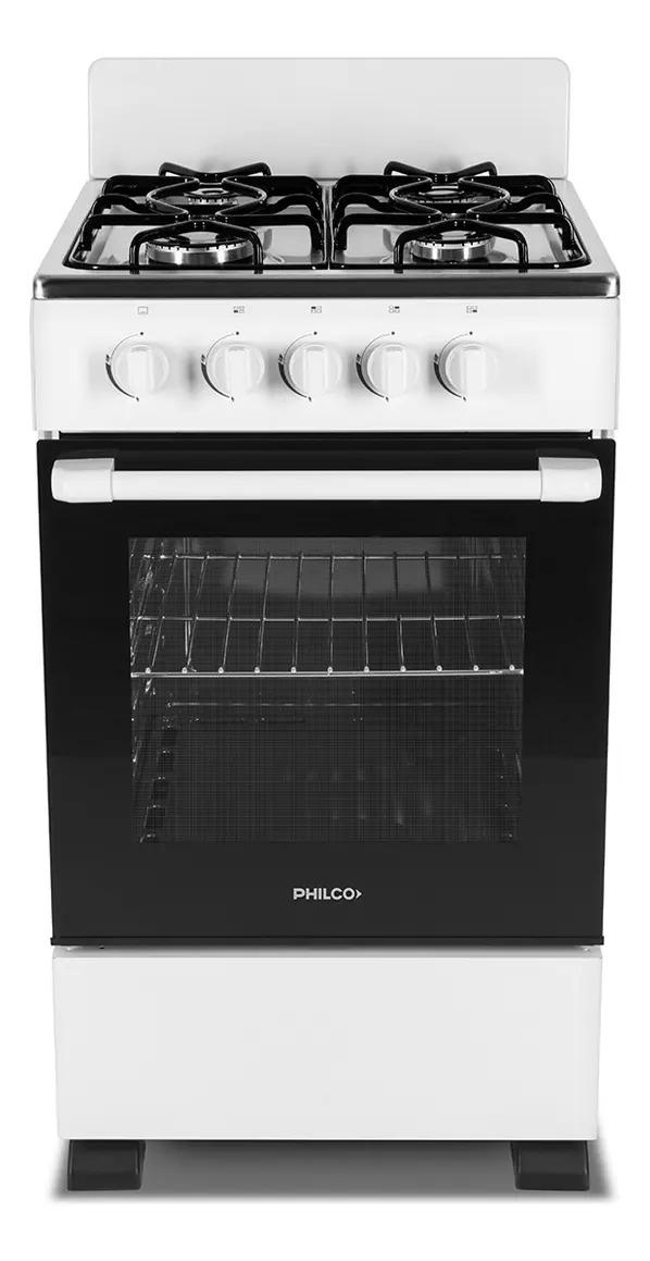 Cocina Multigas 94phcn50b 4 Hornallas Blanca Philco