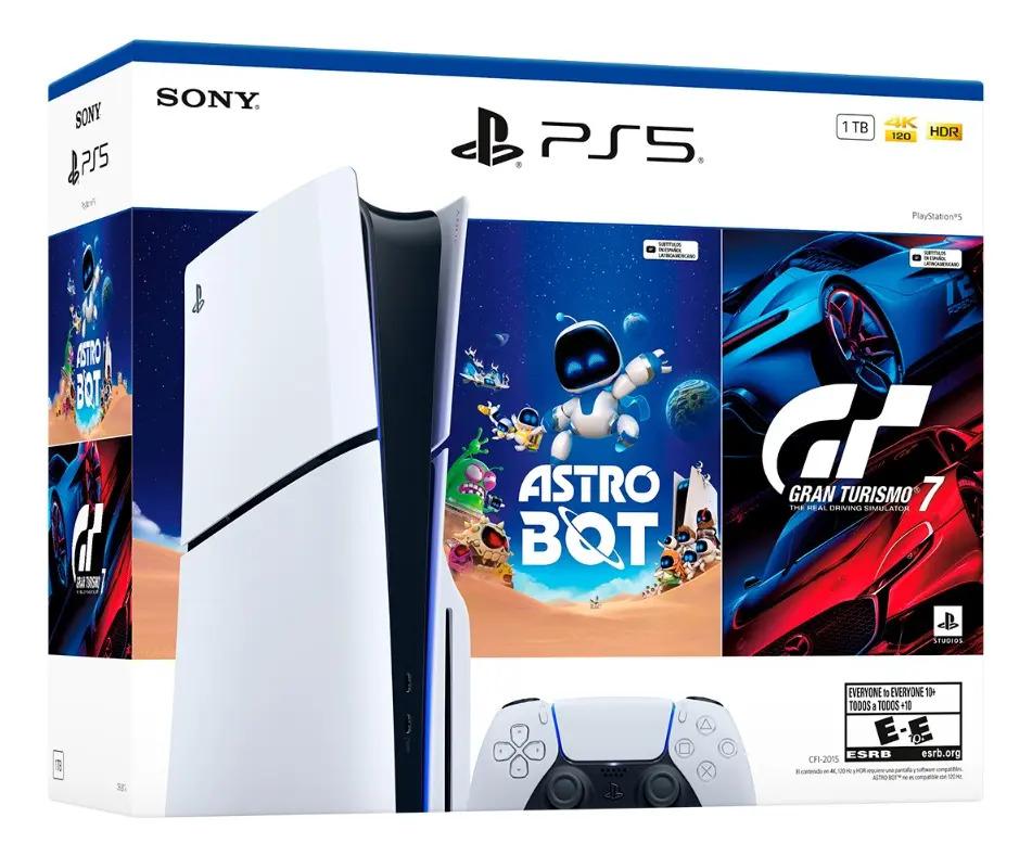 Consola PlayStation Playstation 5 PlayStation 5 Standard Slim PS5 CFI-2000 1GB Standard color blanco 2024
