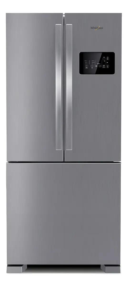 Heladera Whirlpool No Frost 554l Wro85bk Inoxidable