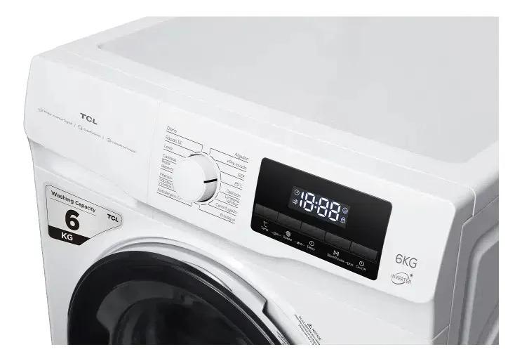 Lavarropas Automático Carga Frontal TCL Inverter 6kg 1200RPM
