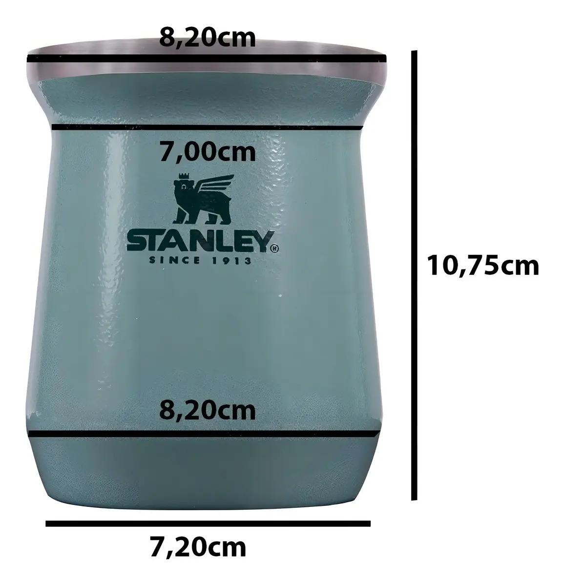 Mate Stanley Classic acero color verde