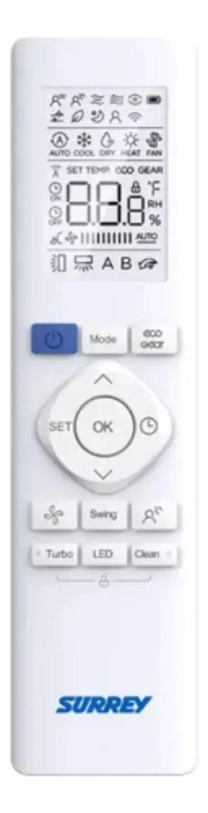 Aire Acondicionado Split Inverter 4500 Frigorías Frío Calor WiFi Surrey