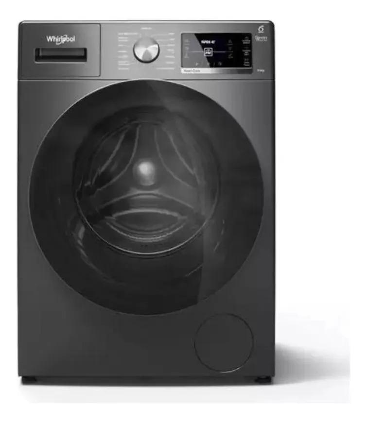 Lavarropas Whirlpool Inverter 9.5kg Frontal Titanio Gris