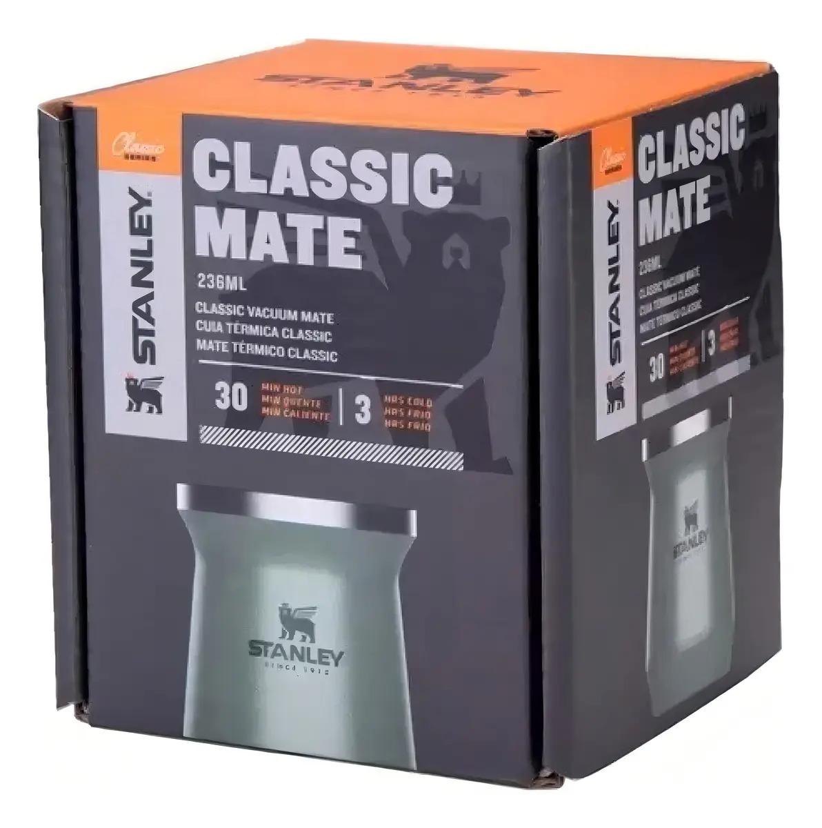 Mate Stanley Classic acero color verde