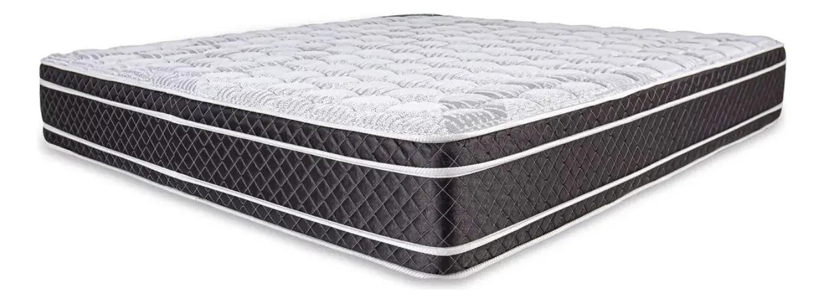 Colchon Cannon Renovation Pillow Top Queen 160x200 Espuma Gris