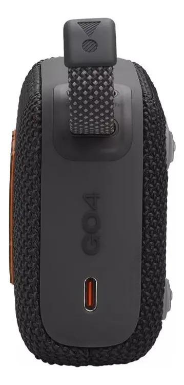 Parlante JBL Go JBL GO 4 GO4 portátil con bluetooth waterproof negro