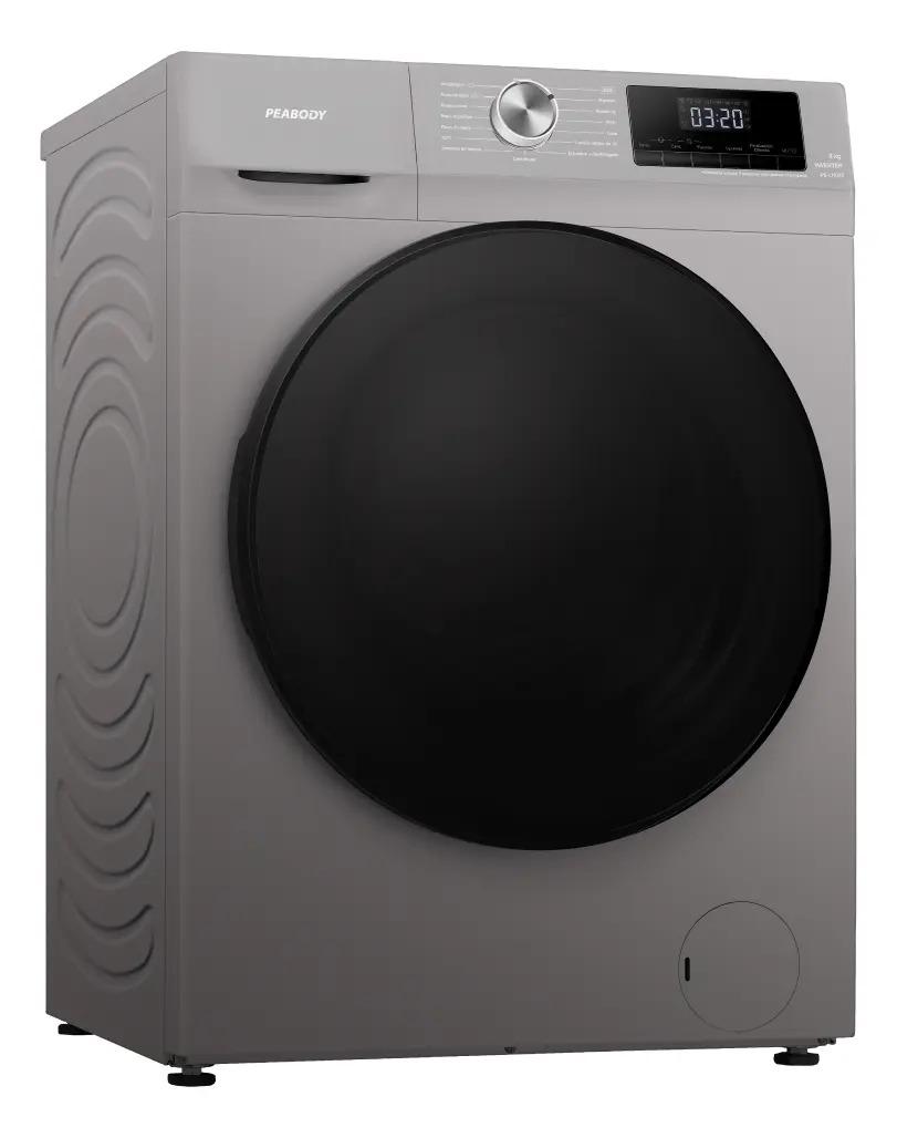 Lavarropas Automático Inverter Peabody Carga Frontal 8kg