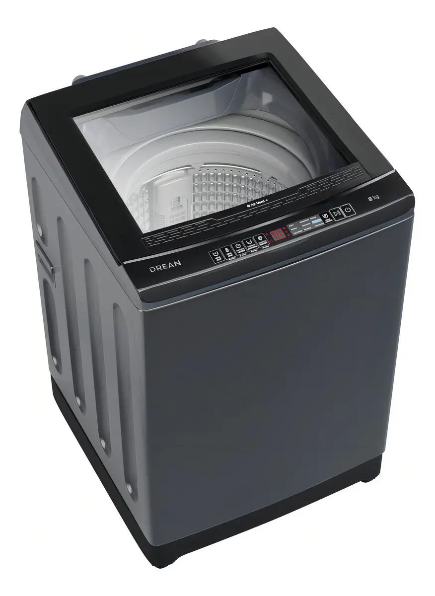 Lavarropas Carga Superior 8 Kg Gris Drean Lpdr0865iLG