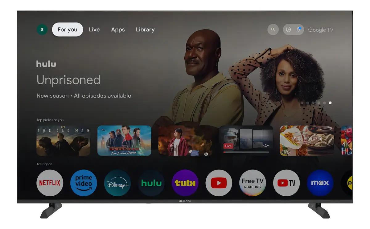 Smart Tv 50´´ Philco Google Tv 4k Led