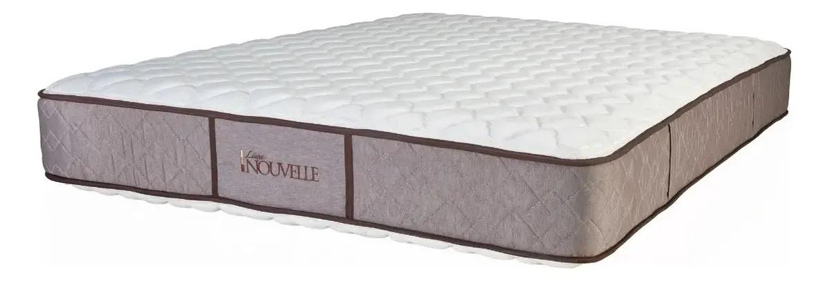 Colchon 2 Plazas La Cardeuse Nouvelle 140x190 Resortes Gris